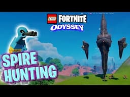 👽 SEARCHING for SPIRES in LEGO Fortnite Odyssey!!! 👽 🥳