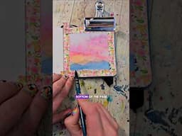 A good sunset 🌅 can make pretty much any day a good one!  #easywatercolor