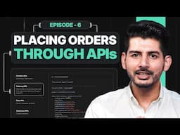 How to place orders through APIs in Algo Trading?