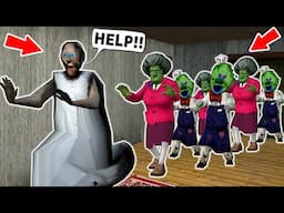 Granny vs Zombie Ice Scream, Scary Teacher - funny horror animation (30 mins of fun)