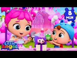 Garden Party! Toy Celebration! 🎉 | Little Angel | Dance Party Songs 2025 🎤 Sing and Dance Along 🎶