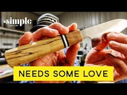 Want a Perfect Edge? Watch This Knife's Spa Treatment