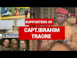 Burkina Faso Supporters Rally Around Interim Leader Captaine Ibrahim Traore.
