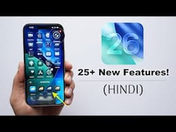 iOS 26 🔥 - All New Features & Tips | iOS 26 New Features (HINDI)