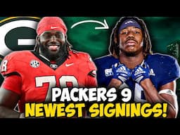 Packers Sign 9 Undrafted Free Agents!