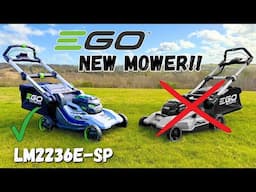 The MOST Advanced EGO Lawn Mower EVER? New EGO LM2236ESP!