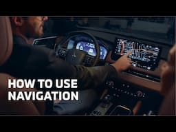 2025 Mitsubishi Outlander - How to Use Navigation | Mitsubishi Motors