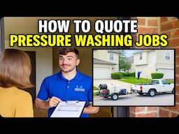 How To Quote Pressure Washing Jobs (Live Demo)