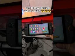 Playin Nintendo Switch 2 EARLY in the UK #nintendo #nintendoswitch2 #nintendonetwork