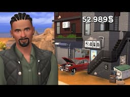 Construyo su TALLER + Apartamento ~ Los Sims 4