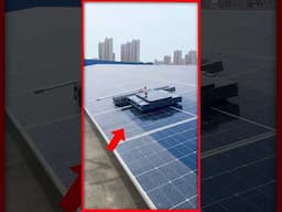 Checkout This Automatic Solar Panel Cleaner💥💥 #new #yt #youtubeshorts #diy