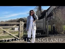 FIRST DAYS OF SPRING IN ENGLAND VLOG | Alessandra Rosa