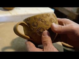 カップに取っ手をつける - 陶芸