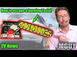 YIKES! Tesla owners' DIY ESCAPE hacks! | MGUY EV News - Sunday 8 June 2025