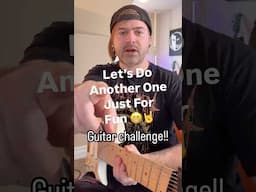 Accepting ​⁠​⁠@JaredDines_ Challenge… Again! 😆🎸 #guitarist #guitarsolo #shorts