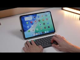 Por fin puedo trabajar en serio con el iPad 🤩 Review Logitech Flip Folio preparado para iPadOS 26🔥