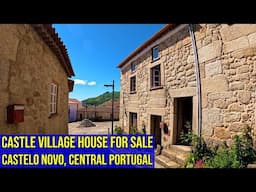 GRANITE VILLAGE HOUSE BY CASTLE IN CENTRAL PORTUGAL, EXCELLENT FOR TOURISM 3 STOREY, 190M2, FOR SALE