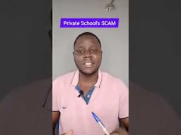 Private Schools Scam
