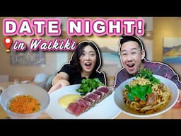 DATE NIGHT in WAIKIKI || Low Key Farm-to-Table Restaurant with Shareable Plates!