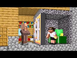 I Broke Into Minecraft Villager's Emerald Locker!