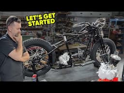 Rebuilding A 90 Year Old Motorcycle From the Ground Up!