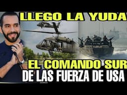 DIOS MIO LLEGO LA AYUDA DE LA USA EL COMANDO SUR YA ESTA EN TIERRA DE EL SALVADOR