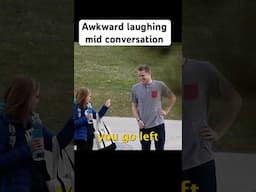awkward laughing mid conversation #lahwf #classic #funny