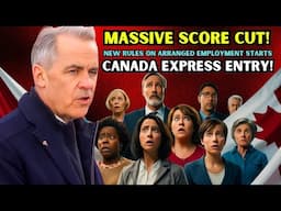 Massive CRS Score Cut? New Rules On Arranged Employment Starts Now! | Canada Immigration