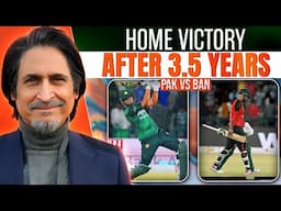 Home Victory After 3.5 Years | Pak vs Ban | Ramiz Speaks