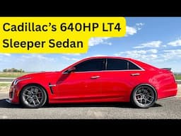 The V3 Cadillac CTS-V is the Ultimate Sleeper Sedan | Honest Review and 0-60