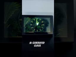 AI Clock Generates Stunning Unique Images Constantly