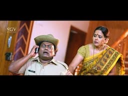 ಲಂಚ ಲಂಚ ಎನ್ನುತ್ತಿದ್ದ ಸಾಧು ಕೋಕಿಲಗೆ ಬುದ್ದಿಕಲಿಸಿದ ಮಗಳು | Real Police Kannada Movie Part 06
