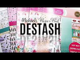 12x12 Michaels Scrapbook Paper Pads SUMMER & FASHION DESTASH