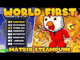 WORLD FIRST MATRIX STEAMPUNK SHOWCASE! - Was this Aura Worth It? | Sol's RNG