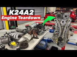 K24A2 Engine Teardown & Timing Chain Guide // 2006 Acura TSX 6MT (EP2)