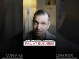 Why Most Photographers Fail at Business #shorts