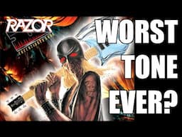 The TERRIBLE GUITAR TONE of Canadian thrash band Razor proves I'm a tone snob. Dave Carlo CHEAP amp.