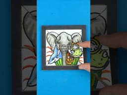 Final Boss Cardboard Puzzle Desktop Game 😍 Paper & Cardboard Crafts #trending #short