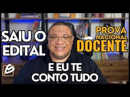 PND- Saiu o Edital