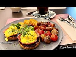Breakfast at Gullivers Restaurant Review @ Sheraton Brussels Airport Hotel Brussel Belgium 🇧🇪