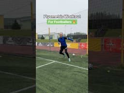 Plyometric Workout for Footballers ⚽️🔥 #soccer #football #youtubeshorts