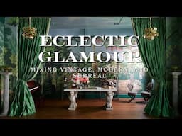 Eclectic Interiors | Mixing Glamour, Vintage, and Modern Interiors | Interior Design
