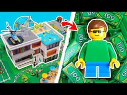 I built a LUXURY Kids' Camp in LEGO!