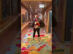 That moment when your shirt matches the carpet on @fredolsencruises  Borealis… #shorts #cruise