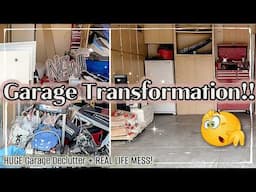 Extreme Garage Makeover: Declutter & Organize Everything!