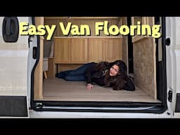 Simple Van Floor | Ram Promaster Build (Ep. 12)