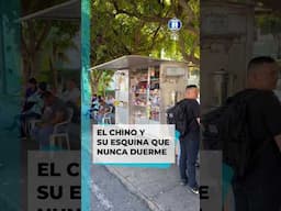 Francisco García y su esquina que nunca duerme