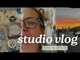 Studio Vlog Week 23 ICAD, End of 100 Day Project, Daily Life, Busy Weekend