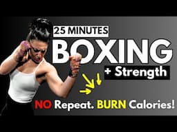 FAT-BLASTING Boxing + Strength EMOM 🔥 [No Repeat] //SYLVIA NASSER
