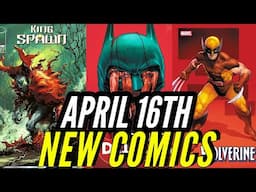 NEW COMIC BOOKS RELEASING APRIL 16TH 2025 DC  MARVEL COMICS PREVIEWS COMING OUT THIS WEEK #comic